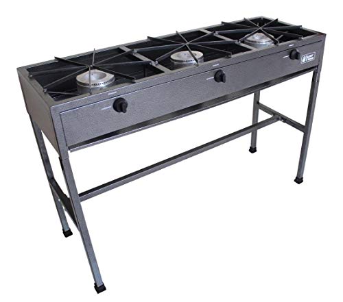 Hornos Y Parrillas, Music SUPER FLAMA ES-3Q-O ESTUFON DE GAS DE 3 QUEMADORES DE ALTA TEMPERATURA