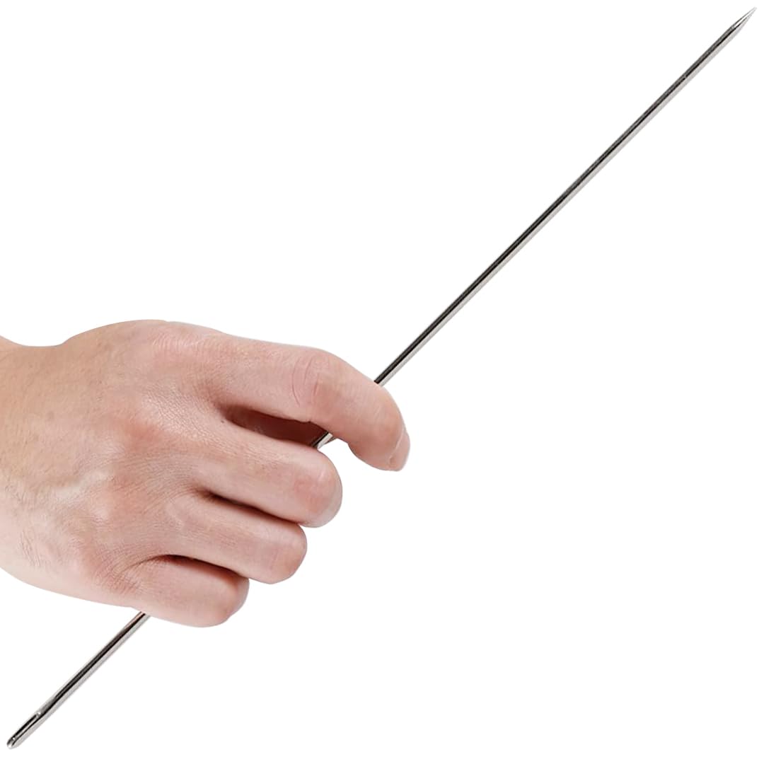 12'' Long Needle,Big Sewing Needle,with Needle Storage Tube Large Needle