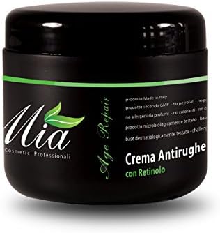 Crema Facial Antiarrugas. Crema con Retinol. Crema Antiarrugas na...