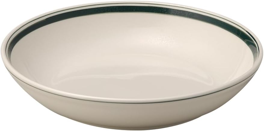 Koyo Pottery 10727010 Countryside Moss Green, 10.0 inches (25.5 cm), Pasta Bowl, Dishwasher Safe, Made in Japan