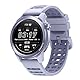 Mibro GS Active2 - Sportuhr GPS Leicht, Lauftrainingsplan Trainingsempfehlungen Marathon, Laufuhr 1,32 AMOLED, Wasserdicht,Sportdatenüberwachung, Navigation, Radfahren Schwimmen(Hellviolett)