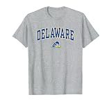 Delaware Fightin' Blue Hens Arch Over Heather Gray T-Shirt Small
