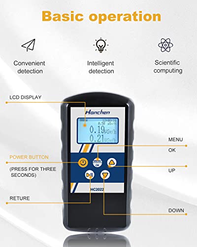 Geigerzähler Hanchen Dosimeter zur Messung von Radioaktivität