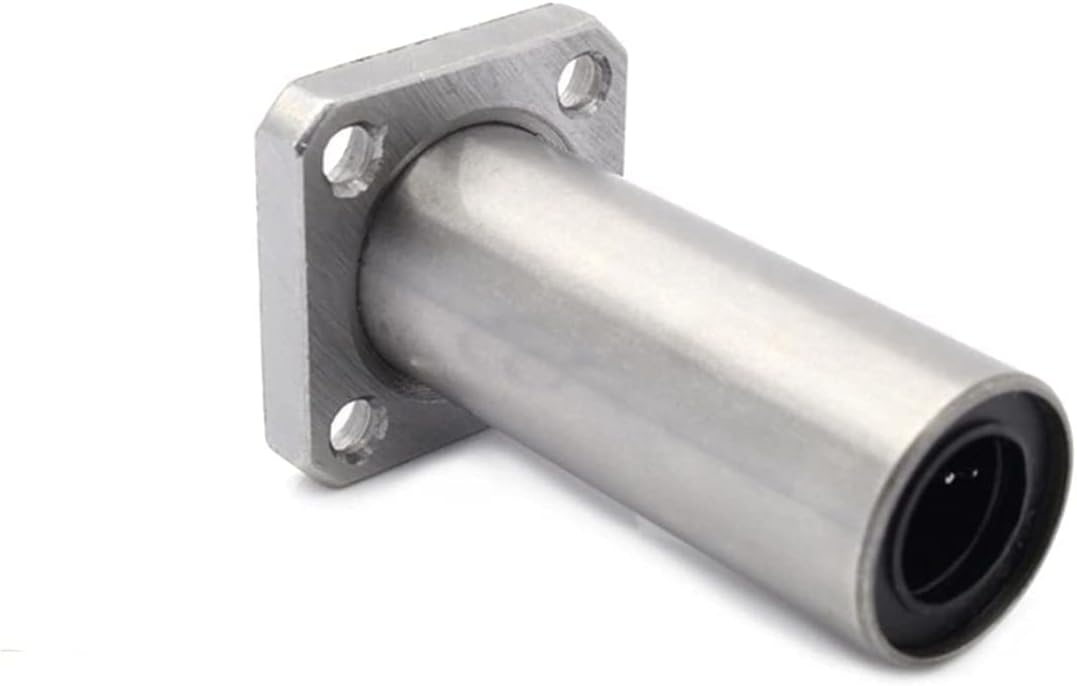 Guides LMK35LUU 35mm Bearing Square Flange Long Linear Ball Bearing for 35mm Linear Guide Rail Rod Round Shaft CNC Bearing Linear Motion Guides