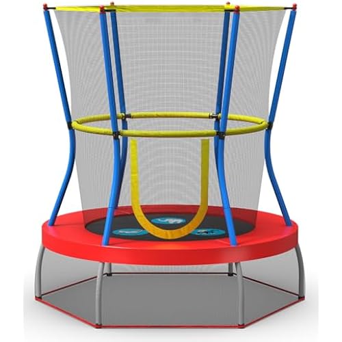 Skywalker Trampolines Mini Trampoline with Enclosure Net