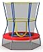 Skywalker Trampolines 48” Round Zoo Adventure Trampoline Mini Bouncer with Enclosure