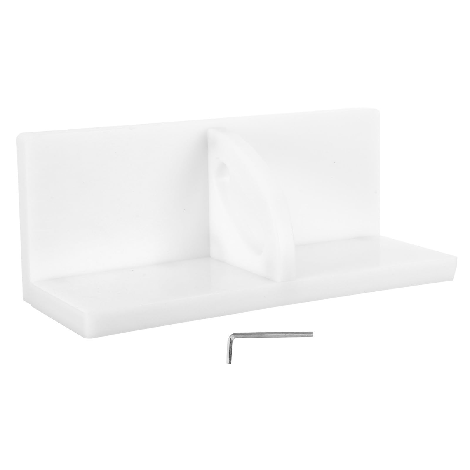 Hemobllo Accessorio Design Ergonomico in Plastico Bianco Carta Guida per Taglierina per Protezione Mano per Ufficio e Progetti Artigianali