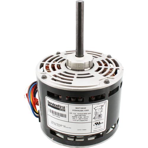 MOT12410 OEM Upgraded Replacement for Trane Furnace Blower Motor 1/2
