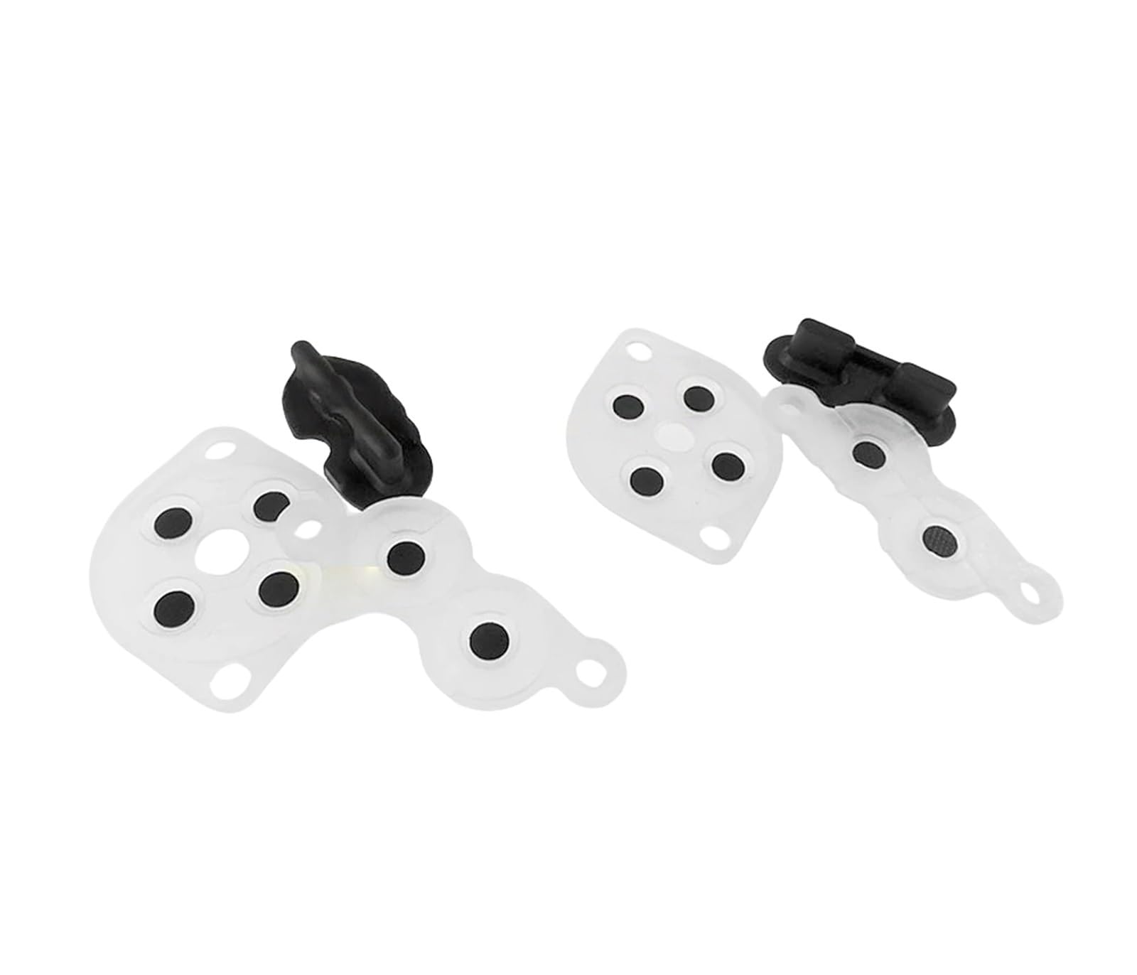 80sets FOR Nintendo for NES conductive adhesive Rubber Replacement Parts For NES for US/for EU for JP Version Joy Pad Silicon Rubber Button(For US)