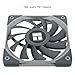 Thermalright TL-C12015 120mm Slim Fan, PWM Control, 1500RPM, Balance Performance Slim Fan for Small Form Factor case,15mm Chassis Fan