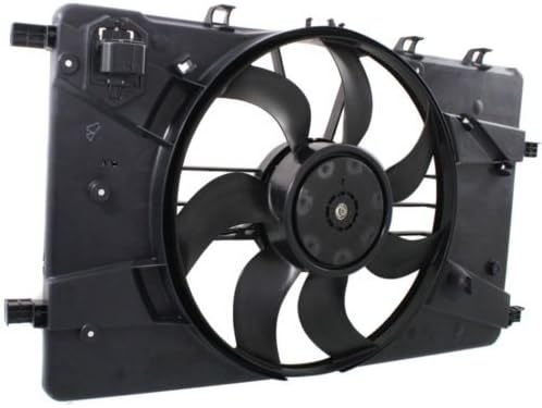 Single Plastic Radiator Engine Cooling Fan Shroud Assembly For Buick Verano 2012-2016 / For Chevrolet Cruze 2011-2014 - GM3115243
