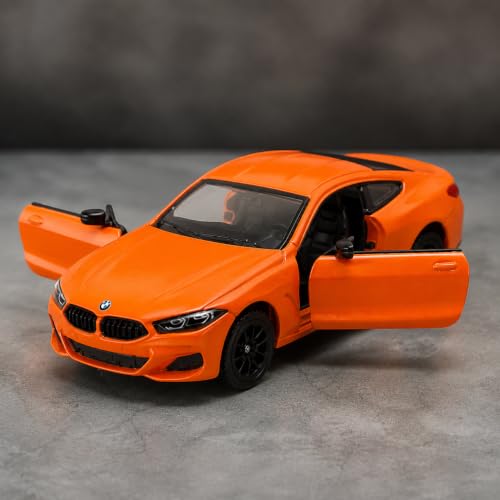 Image of Wizplex CCA Officially Licensed BMW M850i Coupe 1:64 Scale Die Cast Metal Car - Collectible Alloy Grand Tourer Coupe with Openable Doors & Free-Rolling Wheels, Display Showpiece for Kids 3+