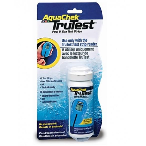 Interline AquaChek TruTest Lot de 50 bandes de test pH chlore pour testeur de Aquacheck TruTest Lot numérique 2606
