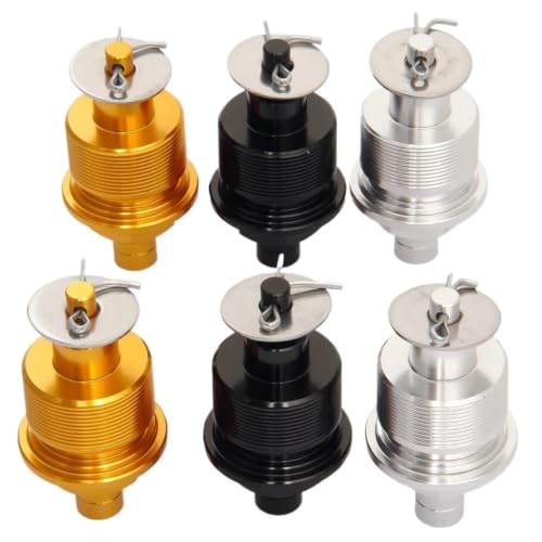 Tapones horquilla 27mm moto aluminio negro mecanizado de alta resistencia para Honda