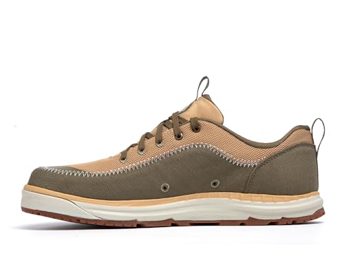 Astral Brewer 3.0 Water Shoe - Zero Drop, G.SS Rubber Grip, Quick-Dry & Recycled Materials for Hiking, Boating, and Everyday Use, Treefrog Tan, M10/ W112
