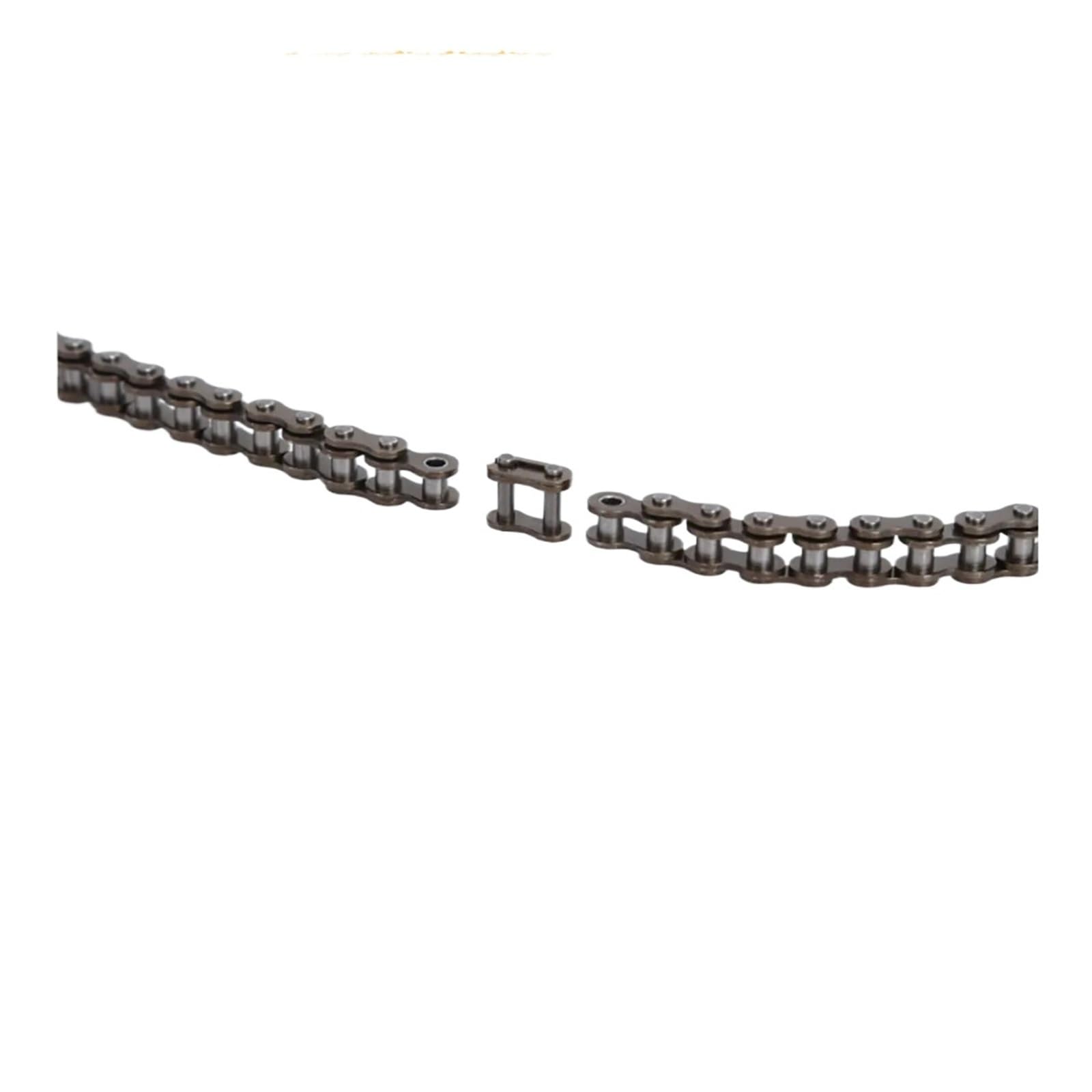04C-1 Cadena de rodillos una hilera acero al carbono con paso 6,35 mm | 10Pcs,Roller Chain 1M