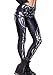RedExtend Women's Fashion Digital Print Rock Skeleton Bone Skull Tight Stretch Leggings Tights,White Bone,One Size