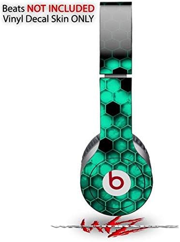 Skin Decal Wrap Works with Original Beats Solo HD Headphones HEX Seafoan Green Skin Only (Headphones NOT Included)