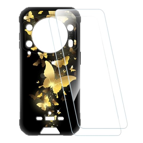 ESACMOT �v�����g�P�[�X + 2�������K���X�t�B���� Ulefone Armor 21 �Ƃ̌݊�������, �Ռ��z���\�t�g�J�o�[ HD�N���A (���F�̒�)