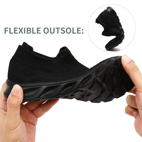 Women's Slip on Sneakers Women Tennis Comfortable Athletic Breathable Lightweight Walking Shoes for Gym, Work and Travel4