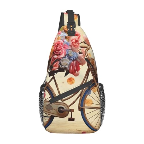 Bolso cruzado unisex tipo sling para mujer y hombre miniatura 1