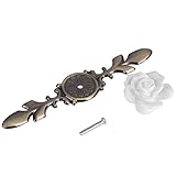 ✿ Die Oberfläche hat eine Vintage-Rosendekoration, großzügig, schön, fügt eine einzigartige Atmosphäre für Ihr Zuhause.