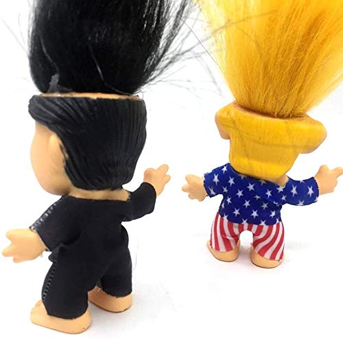 金正恩　ドナルドトランプ フィギュア 約10cm Amazon.co.jp: FANPIAN ミニPVCドナルド・トランプ金正恩アクション
