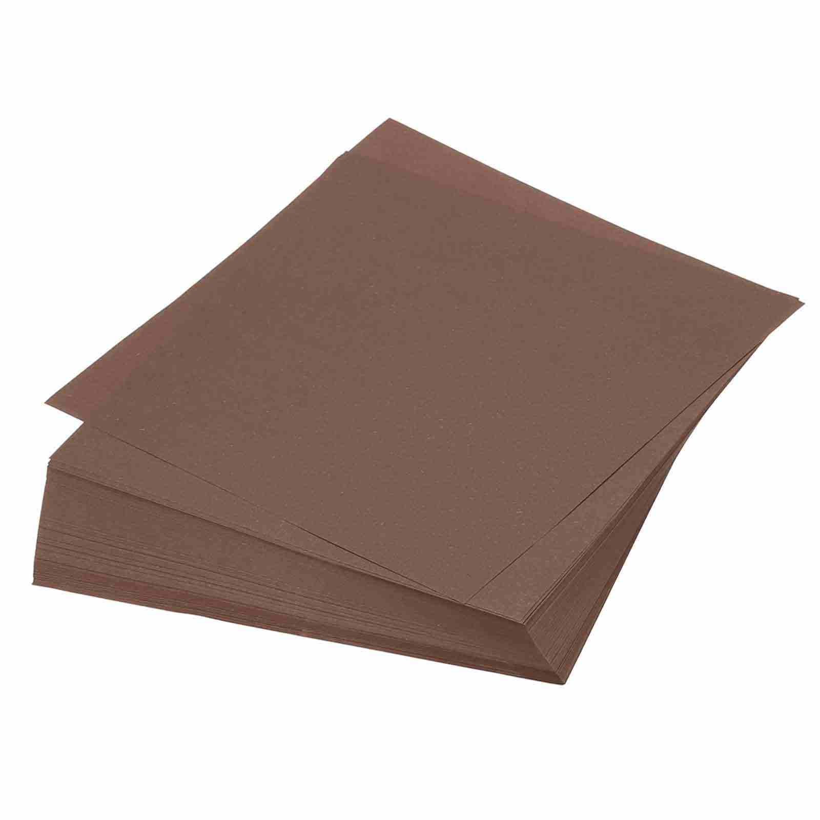 MECCANIXITY 125 hojas de papel de origami de doble cara de 15 x 15 cm, hoja cuadrada para proyectos de manualidades, principiantes, decoración de regalos, marrón