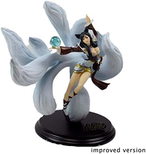 Shunsong shop League of Legends ：The Nine-Tailed Fox Ahri PVC Figure- High 9.84 Inches