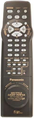 Universal illuminated remote control for Panasonic PV-V4640 VCR