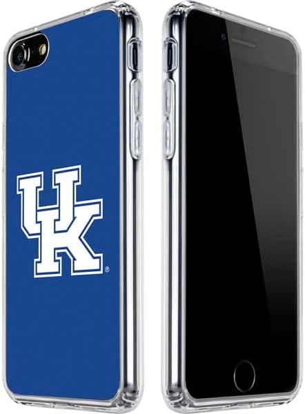 Skinit Clear Phone Case Compatible with iPhone SE (2nd & 3rd Gen) - Officially Licensed University of Kentucky UK Wildcats Design