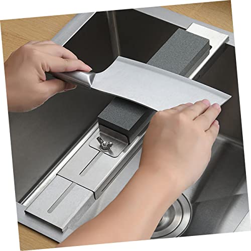 Support de cuisine fixe pour installer une pierre à aiguiser avec eau - 7