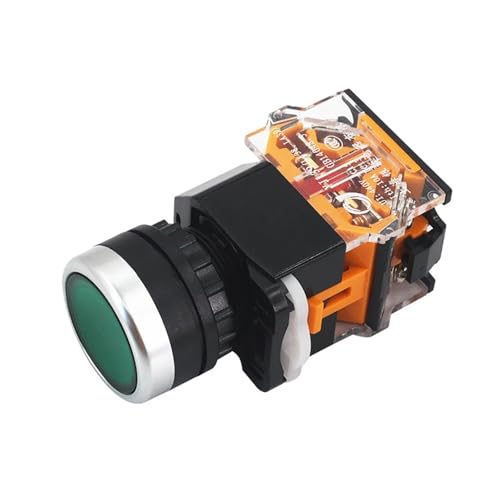 Interrupteur d'alimentation 22MM blanc avec bouton poussoir de demarrage - 3