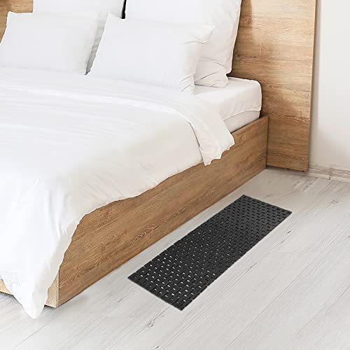 Alfombra de baño de bambú para salir de la bañera sin resbalar 6