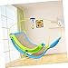 Happyyami Cat Cradle Hammock Bed with Small Bell Multi Functional Cat Bed Cushion for Indoor Cats and Kittens Stylish Hanging Design for High Places Easy Storage Interactive Play