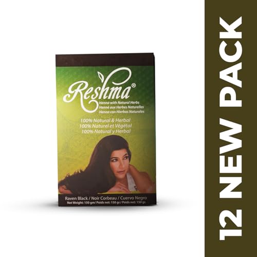 Reshma Beauty Ayurvedic Henna Color Natural Negro Intenso miniatura 2