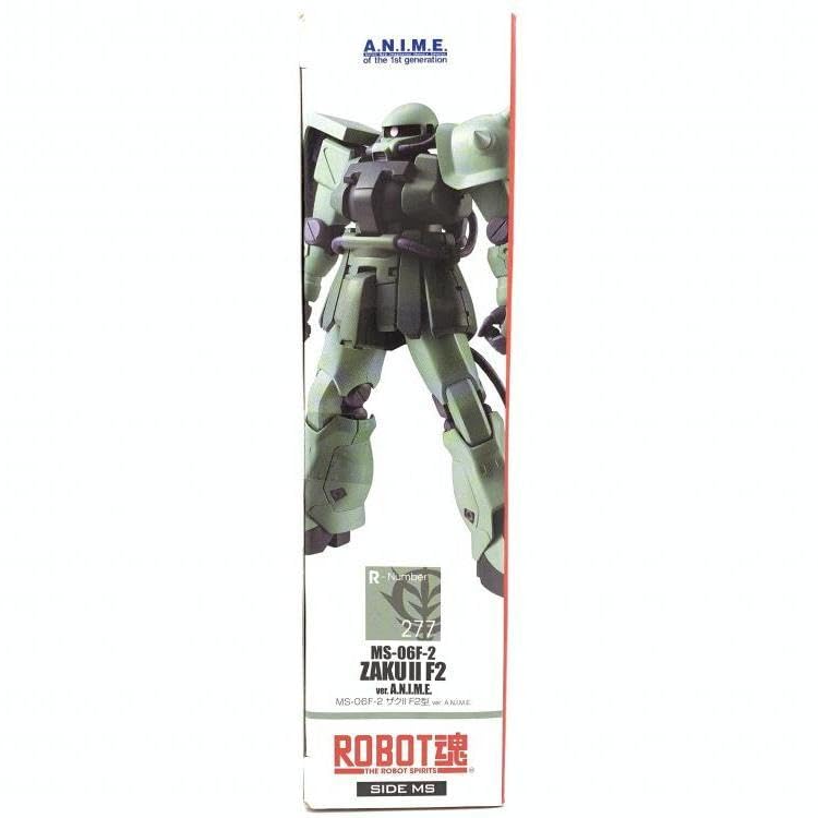 BANDAI - 【中古】未開封)ROBOT魂 ＜SIDE MS＞ MS-06F-2 ザクII F2型 ver.A.N.I.M.E.[69][240069197049] Amazon | 【中古】未開封)ROBOT魂 ＜SIDE MS＞ MS-06F-2 ザクII