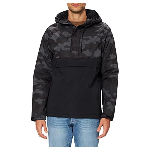 Urban Classics herr jacka Camo Mix pull-over jacka
