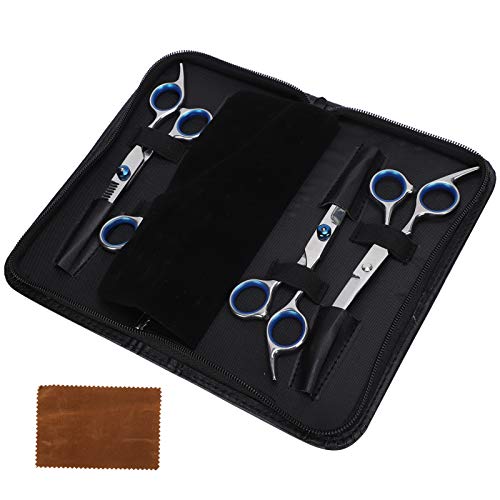 Kit de tosa para animais de estimação, conjunto de tesouras de aço inoxidável para animais de estima