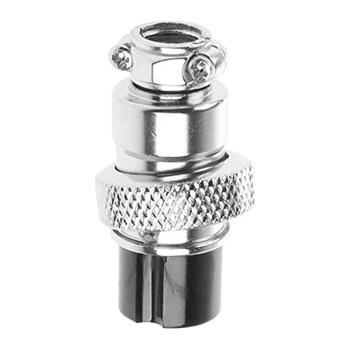 Conector eléctrico hembra tipo GX16 5 pines 16mm miniatura 4