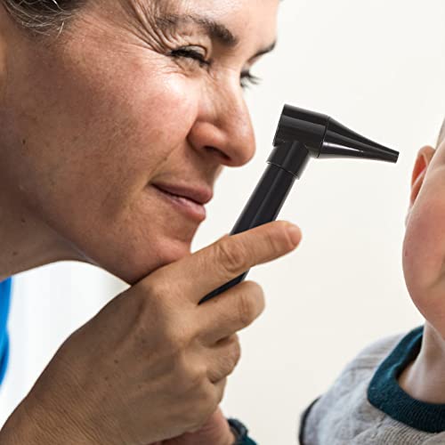 Healifty Mini Diagnostic Otoscope Kit Ear Scope Otoscope Ear Care Magnifying Lens Clinical Penlight Flashlight Ear Infection Detector Ear Care Set For Nurse, Student, Doctors #TOP4