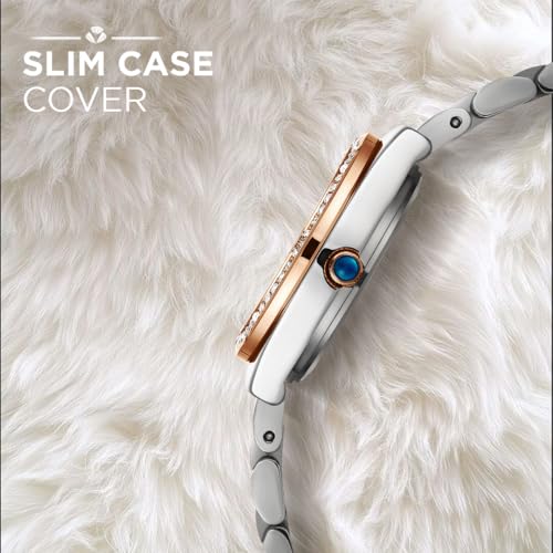 Image of Carlington Diva Series Analog Women Wrist Watches with Stainless Steel Chain Strap | Premium Fashion Watches for Ladies | CT - 107