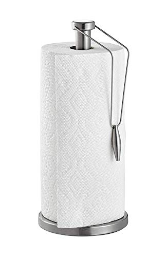 Alpine Countertop Paper Towel Holder Stand - Standing Paper Towel Holder Roll Dispenser for Kitchen Countertop & Bathroom (Steel- Arm) Alpine Countertop Paper Towel Holder Stand - Standing Paper Towel Holder Roll Dispenser for Kitchen Countertop & Bathroom (Steel- Arm)