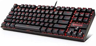 Redragon K552 Mechanical Gaming Keyboard 87 Keys 60% Small TKL Mechanical Computer Keyboard
