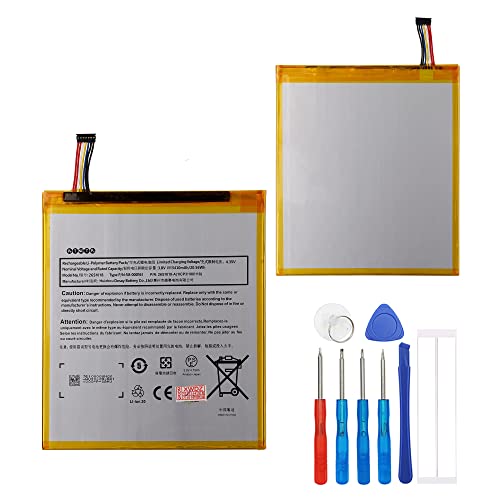 E-YIIVIIL Replacement Battery 58-000161 26S1018 Compatible with HD 8 6th Generation PR53DC with Repair Tool Kit