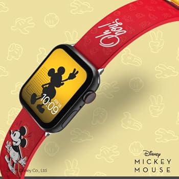 Disney Mickey Mouse Vintage Icon Smartwatch Strap Disney Mickey Mouse Vintage Icon Smartwatch Strap