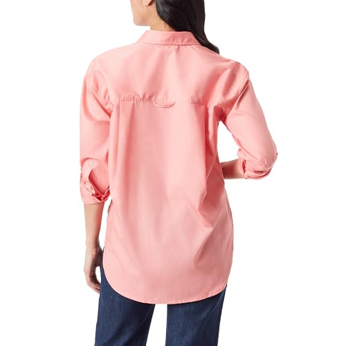 Image of Gloria Vanderbilt Women's Amanda Oversized Button Down Shirt with Roll-tab Sleeves