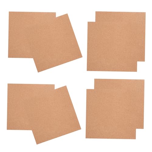 ERINGOGO Decorative Cork Boards 8 Pack Cork Board Cubes for Office Creative Message Display