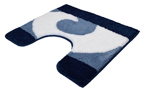 Meusch Badteppich WC-Vorleger Filou, Polyarcyl, mare, 55 x 50 cm