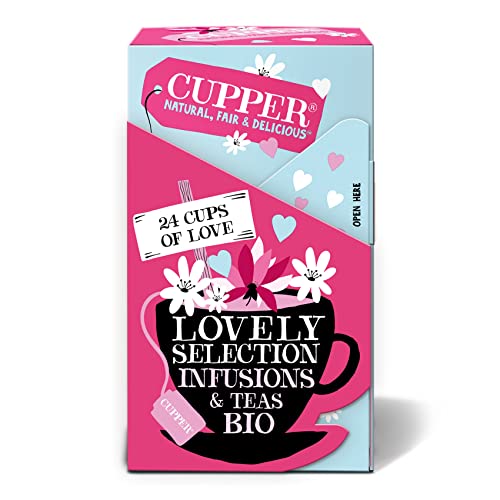 CUPPER Love Pack Biologico, Confezioni Regalo con Tè e Tisane...